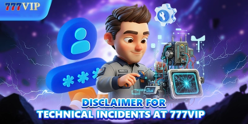 Disclaimer for technical incidents at 777VIP