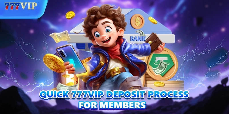 Quick 777VIP Deposit process for members